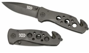 Titanium rescue knike